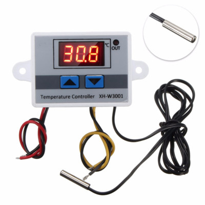 220V Digital LED Temperatur Regler Controller Thermostat Control  Kit TE848