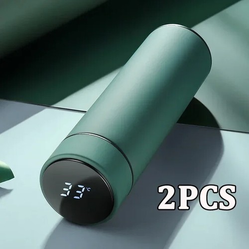 Intelligent Temperature Display Thermal Mug 304 Stainless Steel Thermos Bottle L - Picture 31 of 36