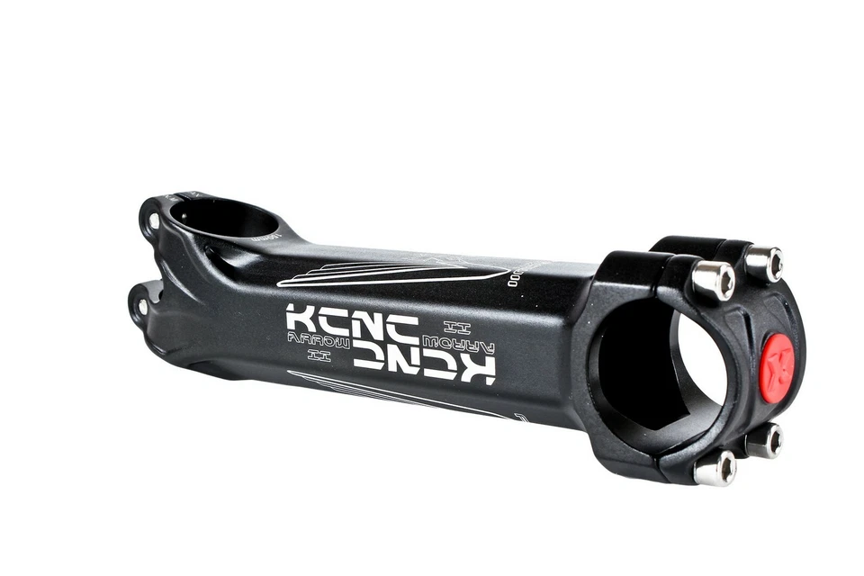 KCNC Arrow II Road MTB E-Bike Gravel CX Cycling Stem 17D 31.8mm 150mm Black - Image 2 of 4