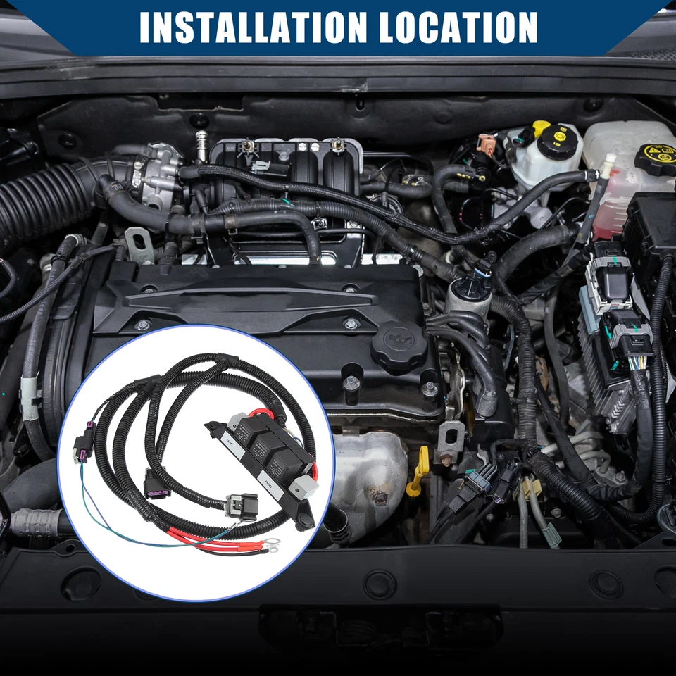 Arnés de cables de ventilador eléctrico independiente apto para Chevy Silverado Suburban Tahoe Foto 2 de 4