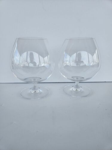 RARE HTF Riedel Set of Oversized Vintage Crystal Cognac Brandy Snifters Glasses  - Picture 1 of 6