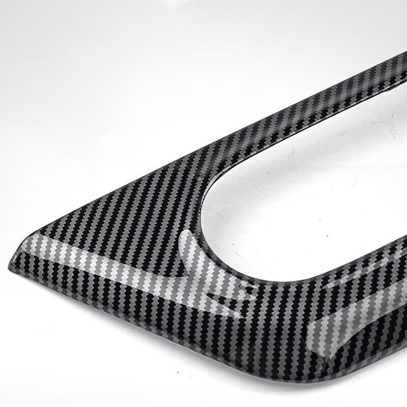 Carbon Fiber ABS Air Conditioner Button Panel Cover Trim For Chevrolet Trax 2024