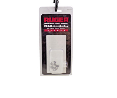 Ruger LCR 9mm 5-Round Moon Clips - 90460 **2 PACK**  6 Clips Total