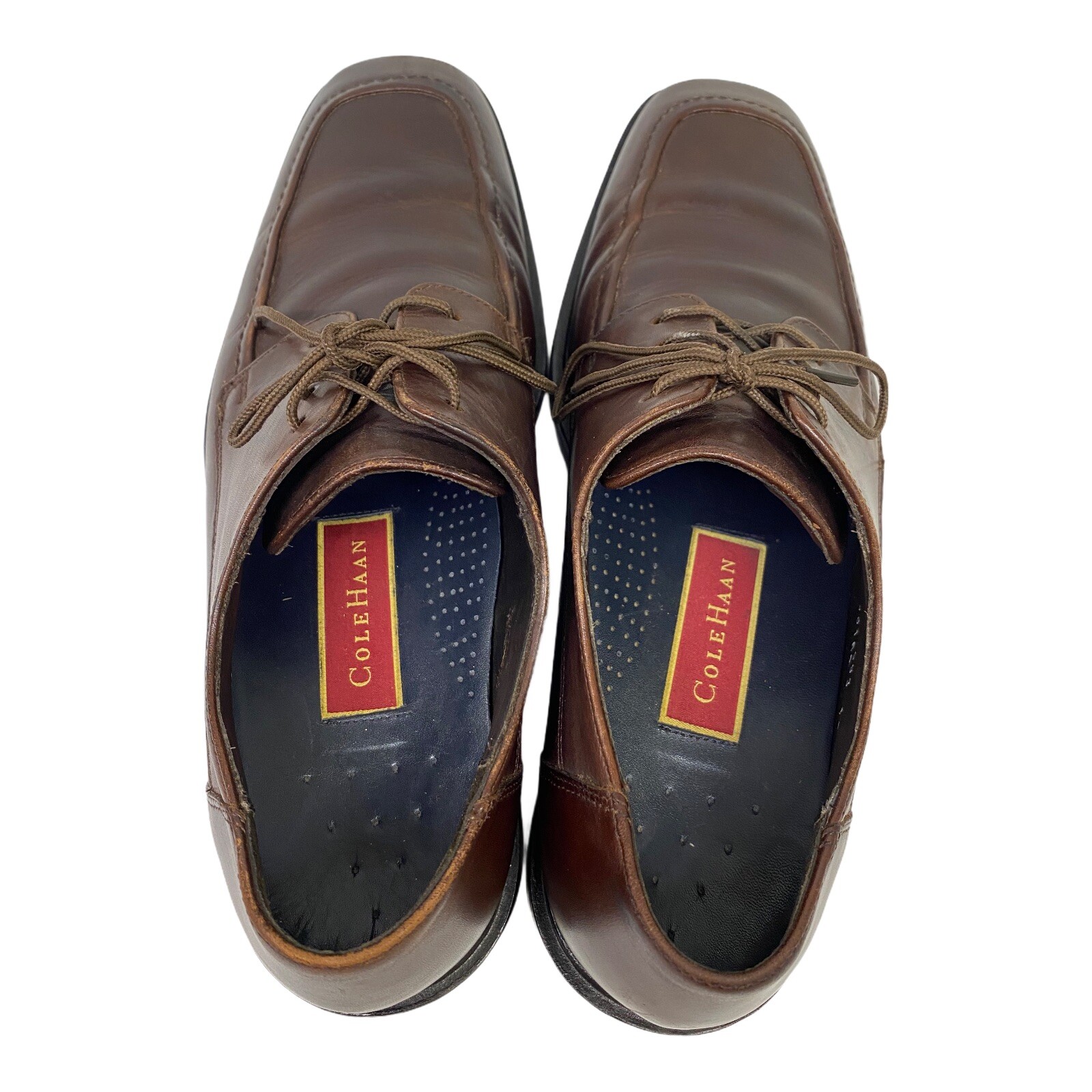 SAOLA Scarpe Oxford Cole Haan da uomo taglia 8 5 M punta grembiule pelle impermeabili