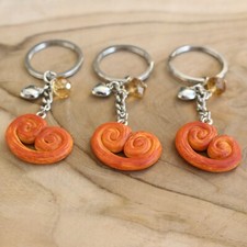 Portachiavi dolce prussiana fatto a mano in fimo