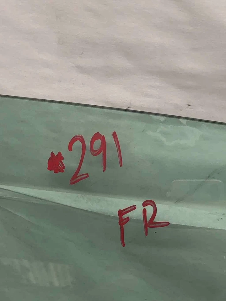 Honda Odyssey 1999-2000 puerta delantera ventana de vidrio lado derecho del pasajero derecha derecha g Foto 3 de 4