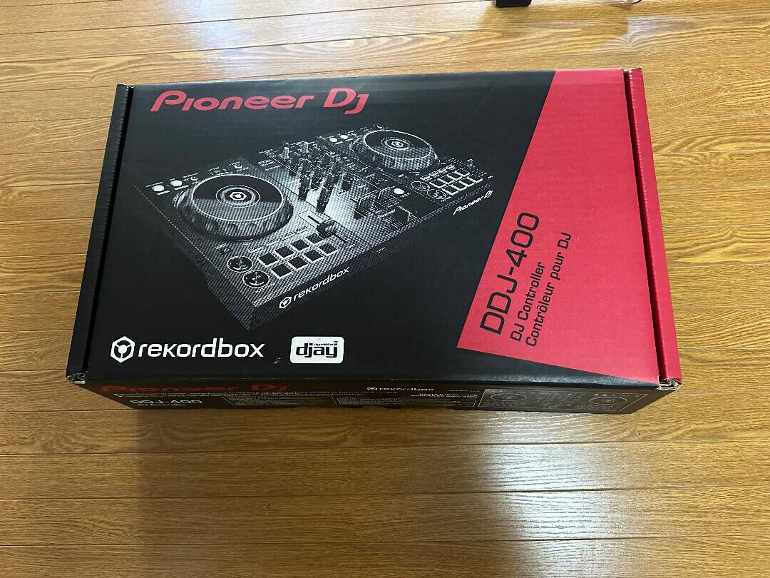 Pioneer DDJ-400 Portable 2-Channel Rekordbox DJ Controller Basics Black  Mixer