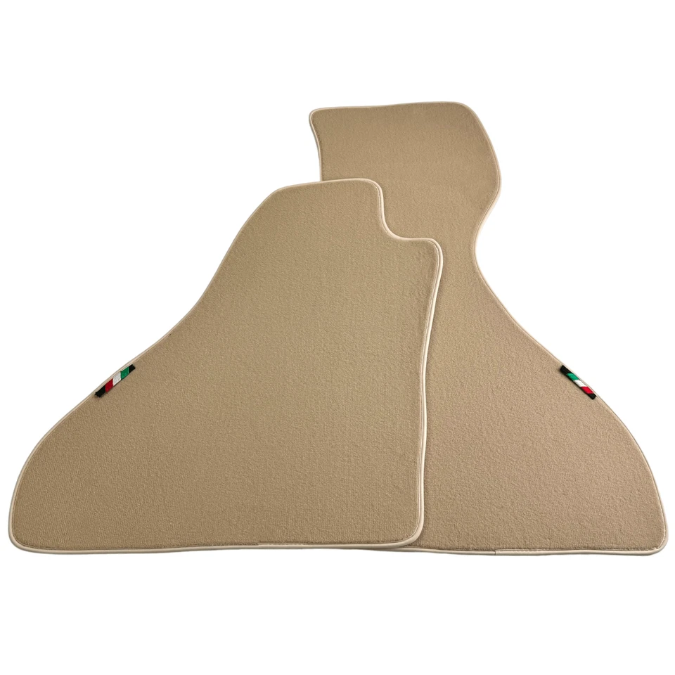 AutoWin Brand Beige Floor Mats For Ferrari Mondial Convertible 1983-1993 - Изображение 4 из 4