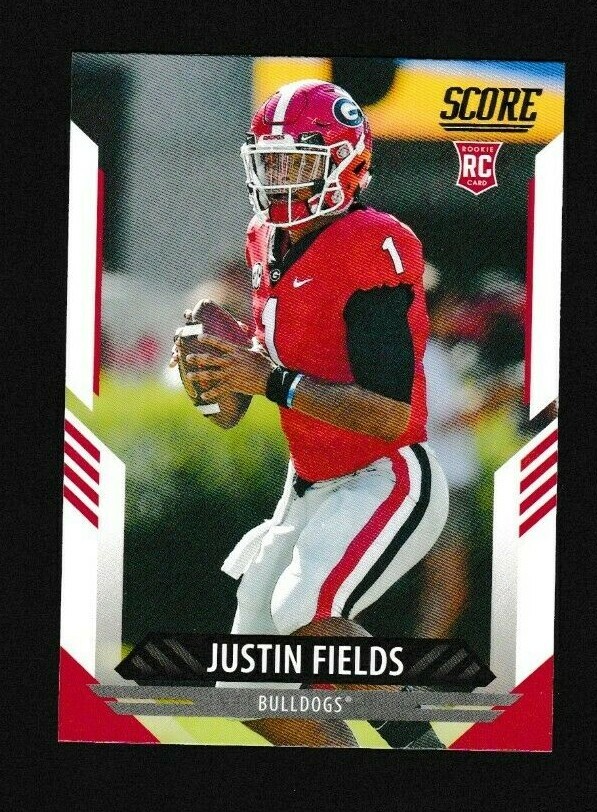 2021 Score #360 Justin Fields RC Rookie - Bears - NM - 970 🔥🏈🔥