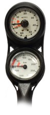 Termo 2er Konsole Slim Line mit Finimeter +  Tiefenmesser