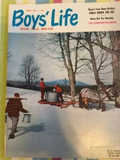 Making Maple Syrup Boys' Life Magazine - March 1961 -