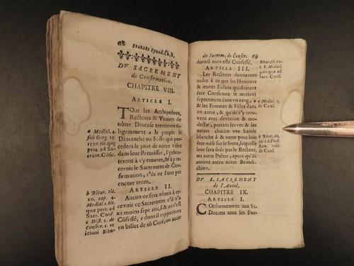 1686 1ed Diocese of CAHORS France Statutes Catholic Bishop Henri le Jay RARE - Bild 8 von 21