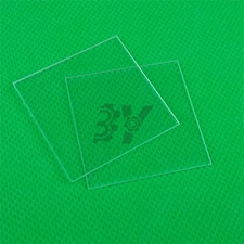 5PCS NEW FUSED SILICA QUARTZ GLASS SHEET 37*37*1MM JGS1 DOUBLE SIDED POLISHING