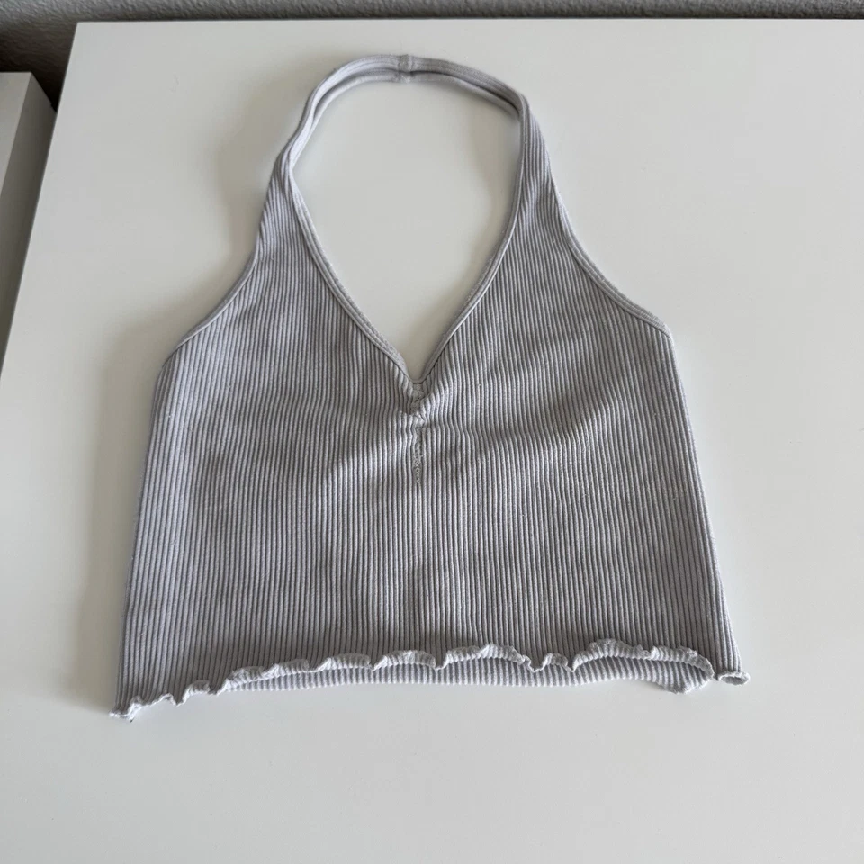 Bundle Lot 3 Cami Crop Tops Bralette Size XS Camisole Capsule Neutral Layering - Image 2 of 4