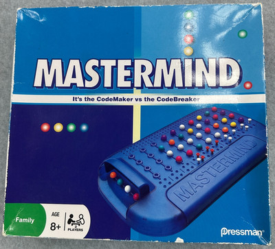 Mastermind Code Maker / Breaker Peg Game (2008, Pressman) Complete GUC