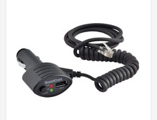 ESCORT COBRA OFFICIAL SMARTCORD USB, HALF STRAIGHT HALF COILED CORD WITH USB CHA