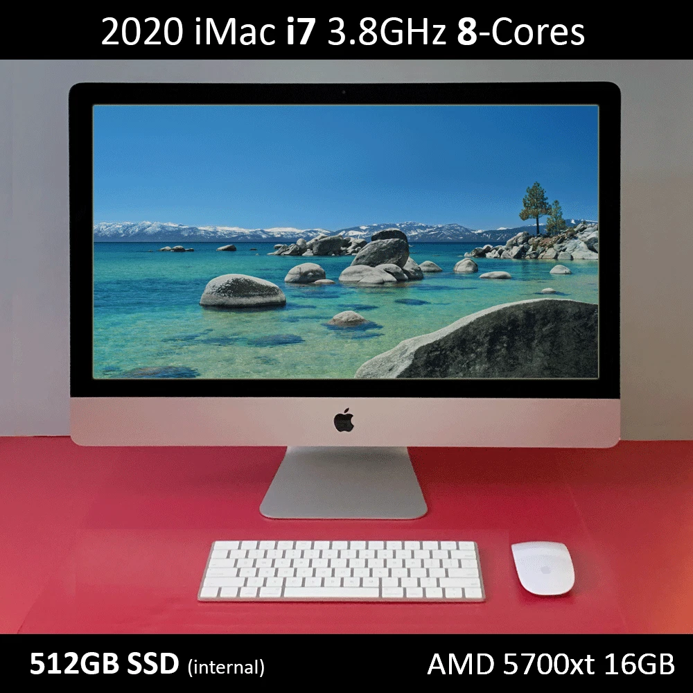 Apple iMac with Retina 5K display SSD (Solid State Drive) Desktops