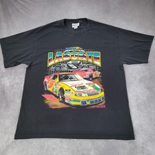 Vintage Terry Labonte Shirt Mens XL Black NASCAR Kelloggs 5 Chase Racing 1998