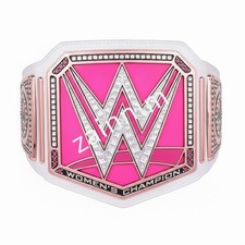 women's championship belt pink  Replica Title Belt 2mm