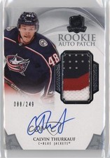 2020-21 Upper Deck The Cup Rookie 88/249 Calvin Thurkauf #110 Patch Auto 0t9e