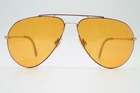 Vintage Sunglasses Rodenstock Lifestyle 7062 GM Gold Red Oval