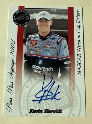 2002 Press Pass Signings Kevin Harvick Auto