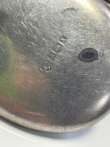 Vintage 1972 sterling silver oval locket and 925 chain necklace h'mark 11.98g - Picture 14 of 18