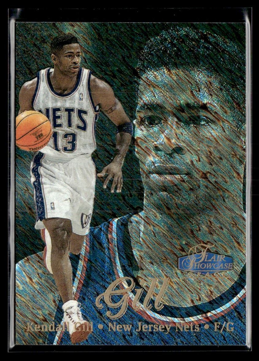 1997 98 Flair Showcase Fila 1 Kendall Gill New Jersey Reti #69