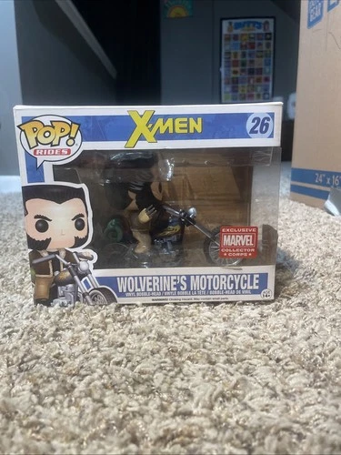 Funko Pop! Rides: Marvel X-Men Wolverine's Motorcycle #26 Collector Corps