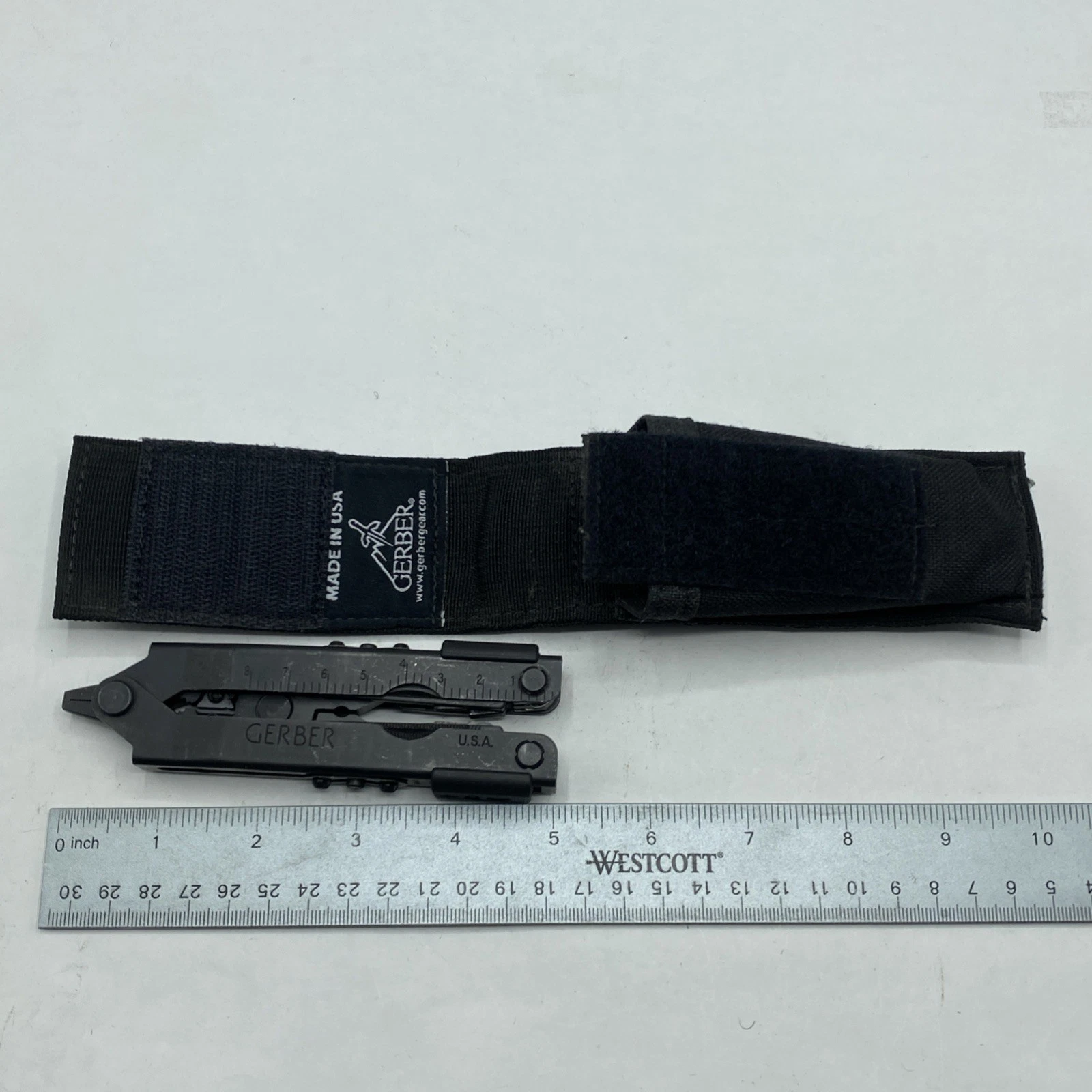 Gerber MP 600, Carbide Cutters, Needlenose with Sheath - Black