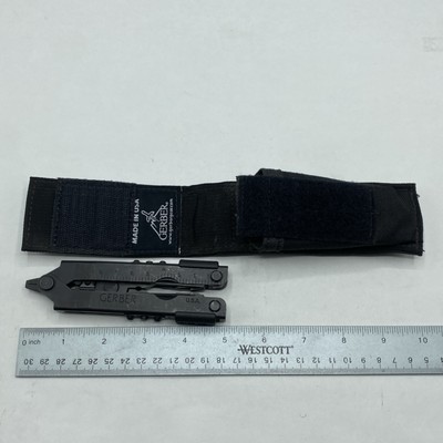 Gerber MP 600, Carbide Cutters, Needlenose with Sheath - Black