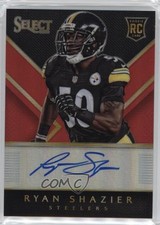 2014 Panini Select Rookie Auto Red Prizm 49/50 Ryan Shazier #RA-RS Auto v1x
