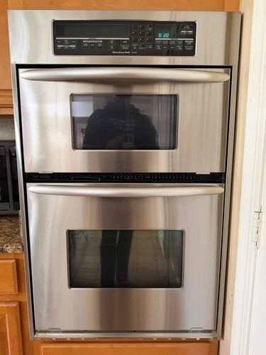 Kitchenaid KOCE900HSS 27" Smart Combination Microwave / Wall Oven - Stainless