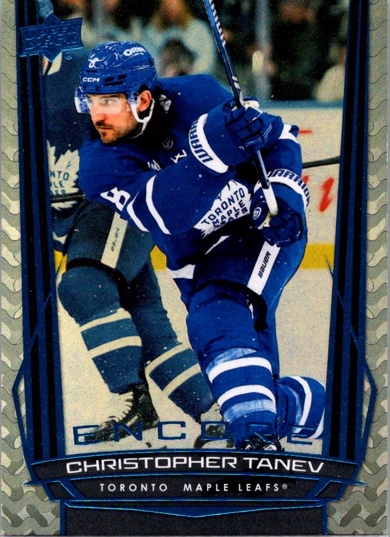 2025-26 Upper Deck #E-177 Christopher Tanev Encore Blue