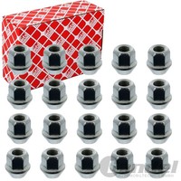 20X Febi Radmuttern Satz M12 X 1,5 GeÖLt Kegelbund F
