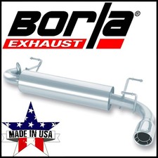 Borla 2.25 S-type Axle-back Exhaust System Kit Fits 1999-2005 Mazda Miata 1.8l