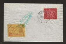 1960 GERMANY rocket mail cover, de Bruijn, MRI, EINBECK - 17C1 - FREE SHIPPING!