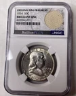1961 Benjamin Franklin Half Dollar 50c Brilliant Uncirculated With Bag Frag NGC