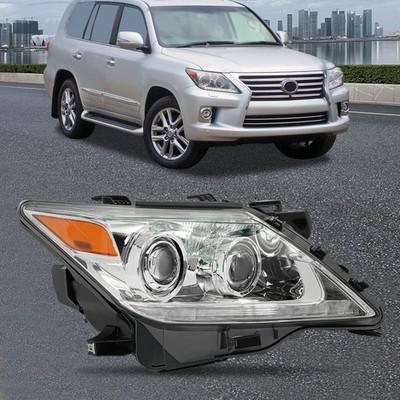 Headlight For 2013-2015 Lexus LX570 Xenon/HID Headlamps with DRL Left/Right