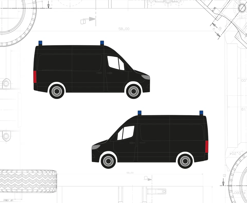 HERPA MERCEDES SPRINTER ZIVILER RETTUNGSWAGEN RTW EXKLUSIV MODELL LIMITIERT OVP - Bild 1 von 4