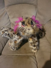 Ooak Artist Bear/ Cat Leopard Print 