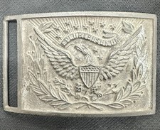 Early Militia American Eagle Belt Buckle Reproduction GA20540
