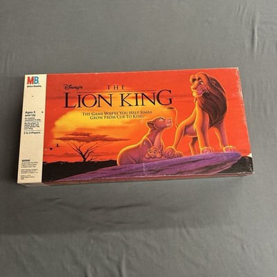 VINTAGE The Lion King Game COMPLETE Milton Bradley 1993 Disney Simba Mufasa