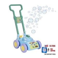 BLUEY Bubble Lawn Mower for Toddlers - Bubble Blowing Machine with Sound