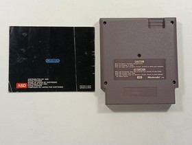 TENNIS NINTENDO NES PAL-FRA (VERSION ASD) - (BOITE ABIMEE - BOX DAMAGE)