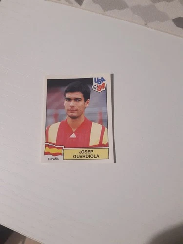 USA 94 WC Panini 195 Guardiola Figurina Nuova con velina