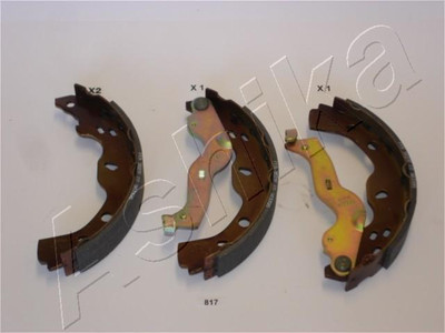 ASHIKA Bremsbackensatz 55-08-817 220mm für FIAT SEDICI 16V 4x4 Multijet SUZUKI