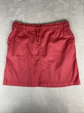 Croft & Barrow A-Line Knee Length SkirtWomen's  XL Pink Drawstring Waist Pockets