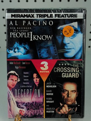 People I Know (2002) Deception (1992) The Crossing Guard (1995) All On One Disc
