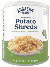 Augason Farms Dehydrated Potato Shreds, 23oz